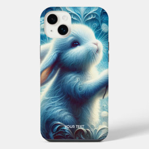 Fantasy Süßer Kaninchen Hase Blumen iPhone 14 Plus Hülle