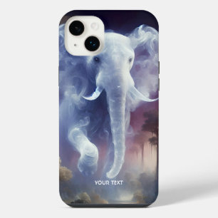 Fantasy Süßer Nebel Elefant Dschungel iPhone 14 Plus Hülle