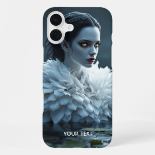 Fantasy Süßer See Schwan Weiß iPhone 16 Plus Hülle