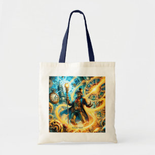 Fantasy Süßer Steampunk-Zeit-Zauberer Tragetasche