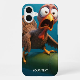 Fantasy Süßer Truthahn Meer Torpedo iPhone 16 Plus Hülle
