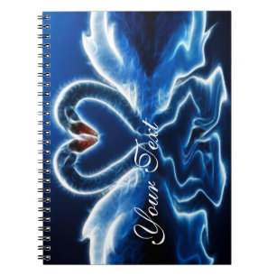 Fantasy Swans Notebook Notizblock