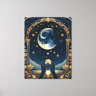 Fantasy Tarot Hände Malerei Leinwanddruck