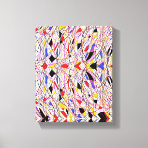 Fantasy-Threads Leinwanddruck