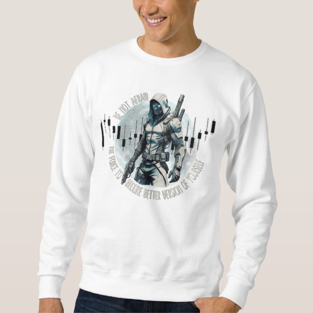 Fantasy trade design | Cyberpunk | Self growth Sweatshirt (Vorderseite)