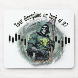 Fantasy trade design | Grim Reaper | motivation Mousepad