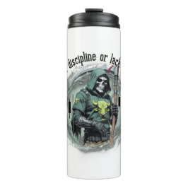 Fantasy trade design | Grim Reaper | motivation Thermosbecher
