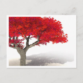 FANTASY TREE POSTCARD | T - Shirt, Tasse Digitale Postkarte