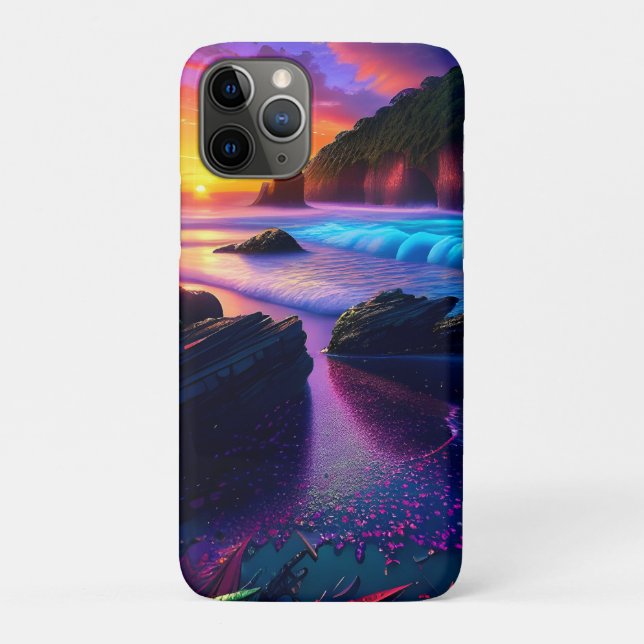 Fantasy Tropical Beach One Case-Mate iPhone Hülle (Rückseite)