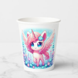 Fantasy Unicorn Kinderdusche Pappbecher