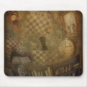 Fantasy Vintag Alice im Wunderland Office Schlafzi Mousepad