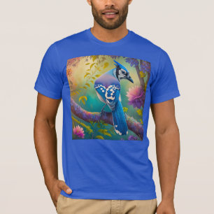Fantasy-Vögel Blauhäher T-Shirt