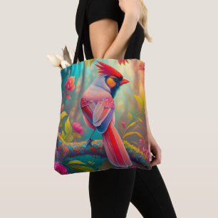 Fantasy-Vögel männlicher Kardinal Tasche