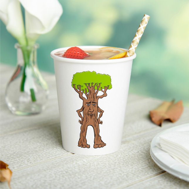 Fantasy Walking Tree Pappbecher (Von Creator hochgeladen)