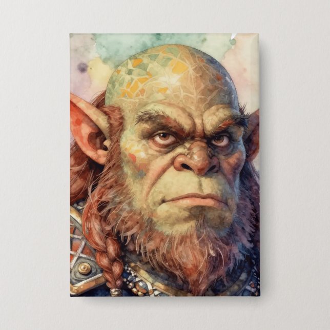 Fantasy Warrior: Dagar Button (Vorderseite)