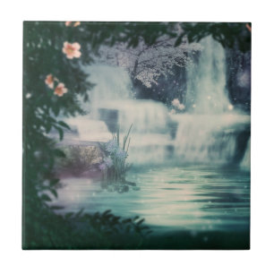 Fantasy Waterfall Cascade Fliese