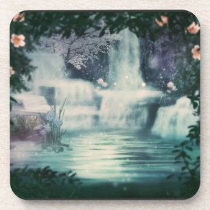Fantasy Waterfall Cascade Getränkeuntersetzer