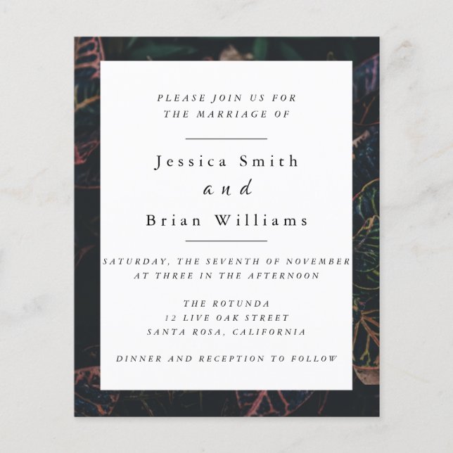 Fantasy Wedding Flyer (Vorne)