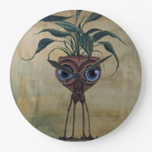 Fantasy Whimsical Surrealismus Wall Clock