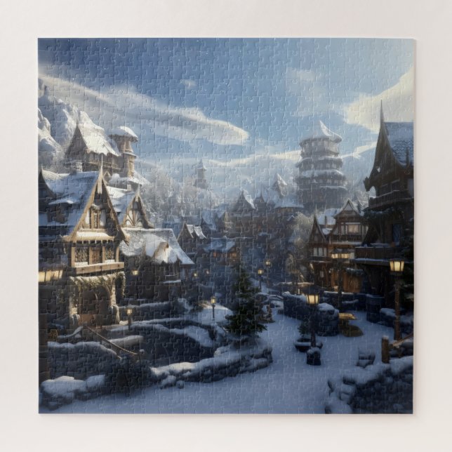 Fantasy Winter Town (Vertikal)