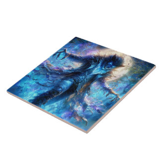 Fantasy Wolf  World Fliese