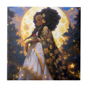 Fantasy Woman African American Art Fliese