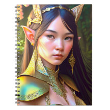 Fantasy Woodland Elf Notebook