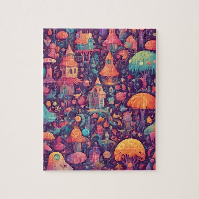 Fantasy World Colorful Magic Kingdom (Vertikal)