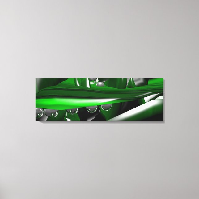 Fantasy World Malachit und Abstrakte Kunst des Fra Leinwanddruck (Vorderseite)