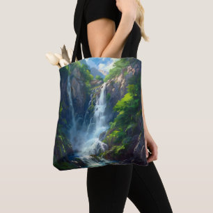 Fantasy World Waterfall Tasche