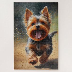 Fantasy Yorkshire Terrier Surreal Dog Art