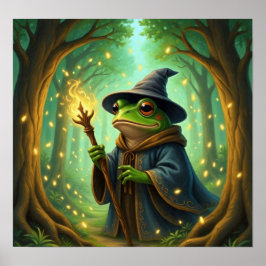 FantasyFrogWizard Poster