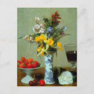 Fantin-Latour Henri - Still Life Postkarte