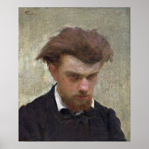 Fantin-Latour - Selbstporträt Poster