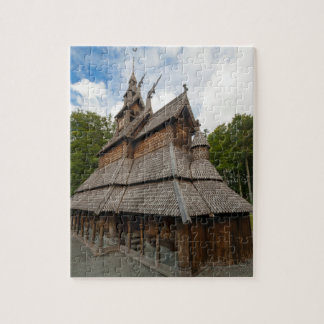 Fantoft Daube-Kirche in Bergen, Norwegen