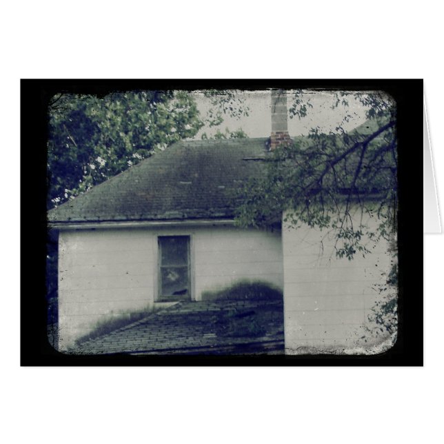 Fantôme dans la fenêtre (Devant horizontal)