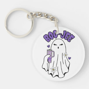 Fantôme d'Halloween Boo-Jee mignon avec 40oz Tumbl