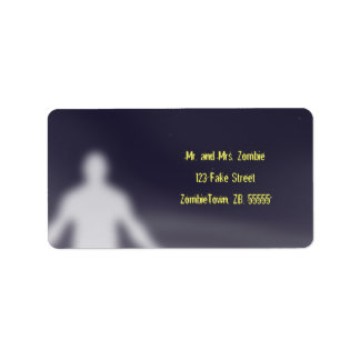 Fantôme - Étiquettes d'Halloween