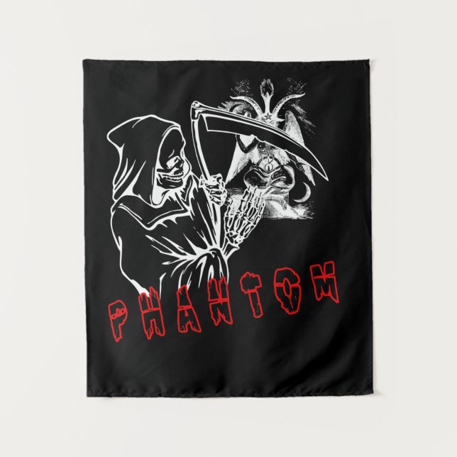 Fantôme "Reaper" - Tapisserie noire d'élite (Devant)