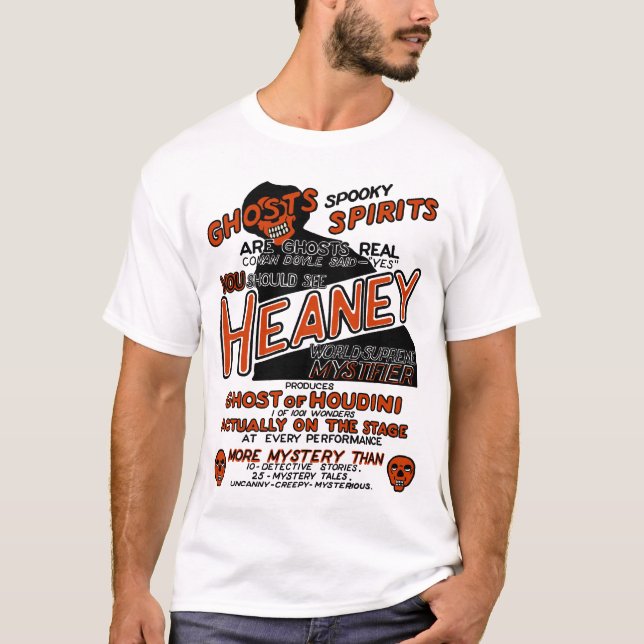 fantômes des années 1920 et T-shirt éffrayant de (Devant)