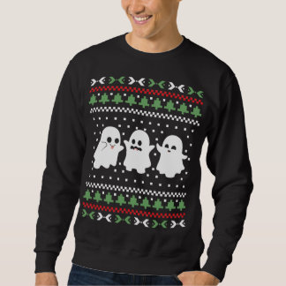 Fantômes Halloween Sweat moche Noël