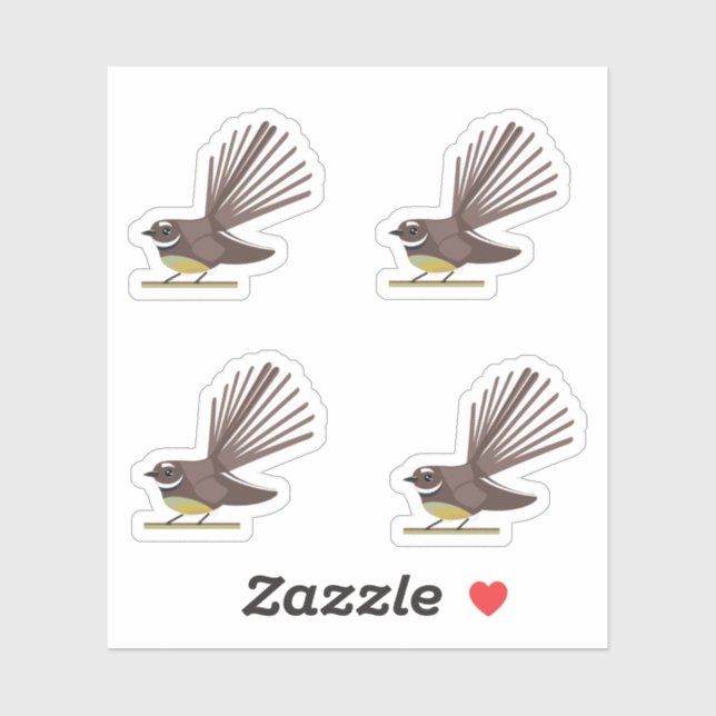 fantq ohne Hintergrund Aufkleber (Blatt)