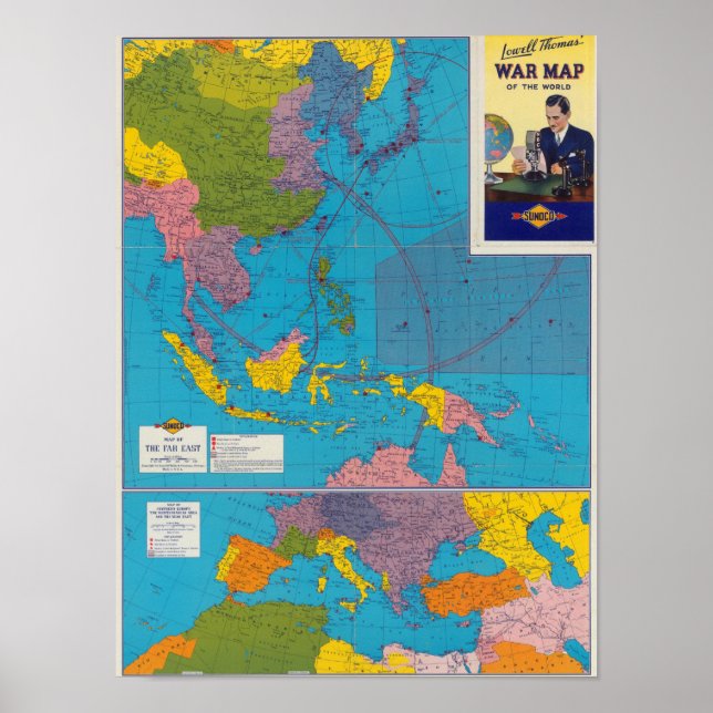 Far East, Mediterranean Area Poster (Vorne)