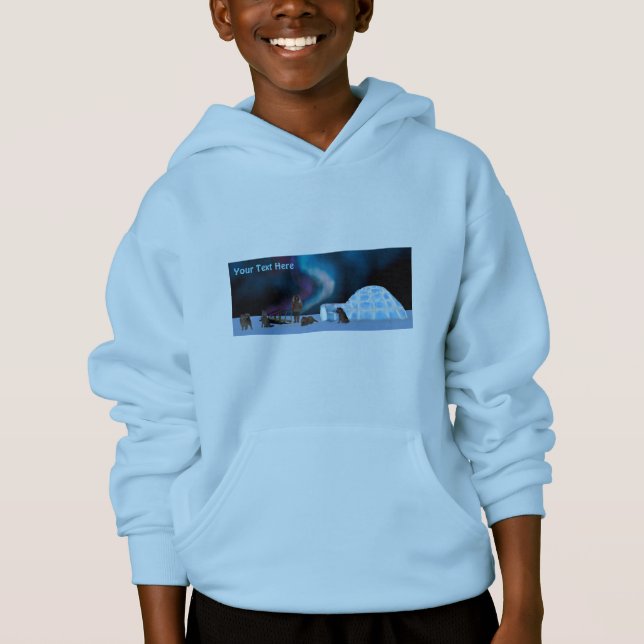 Far North Christmas Hoodie (Vorderseite)