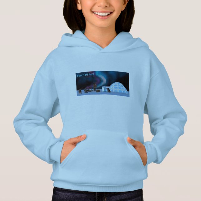 Far North Christmas Hoodie (Vorderseite)