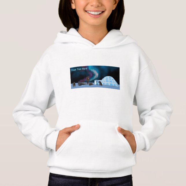 Far North Christmas Hoodie (Vorderseite)