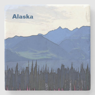 Far North Summer Steinuntersetzer