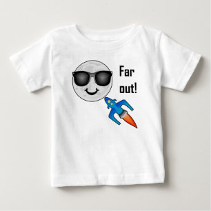 Far Out Design - Baby Fine Jersey T - Shirt
