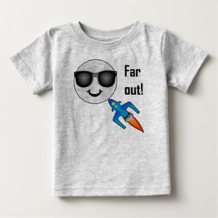 Far Out Design - Baby Fine Jersey T - Shirt