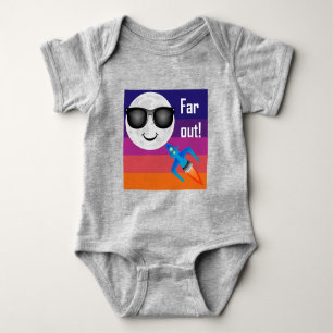 Far Out Design - Baby Jersey Body Strampler